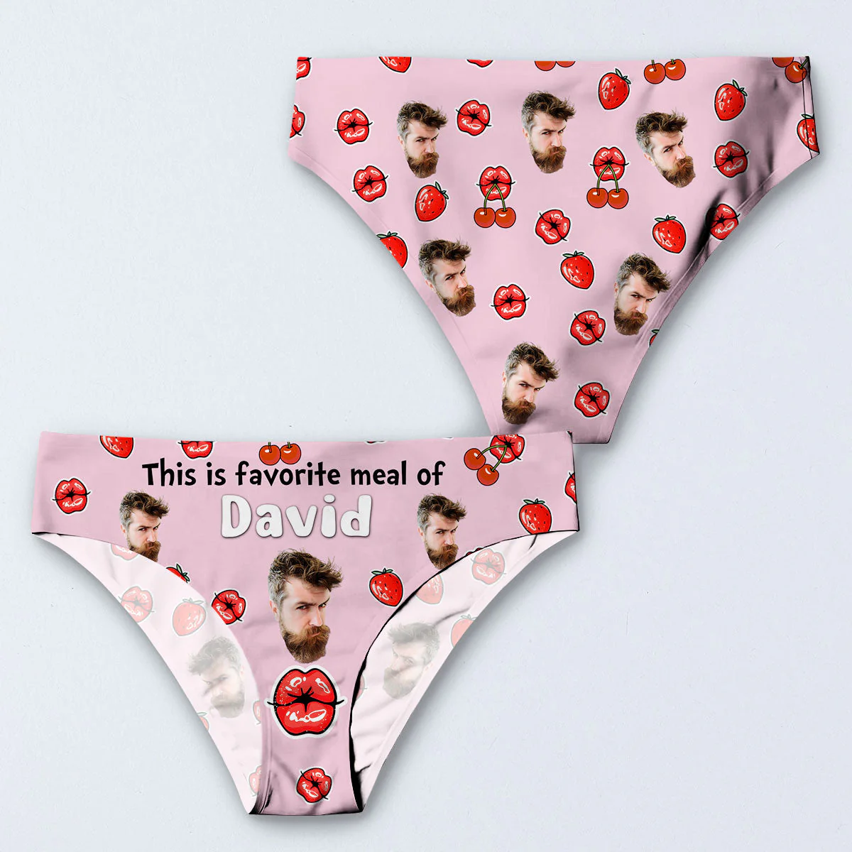This Is My Favorite Meal - Personalized Women Briefs - Image 3