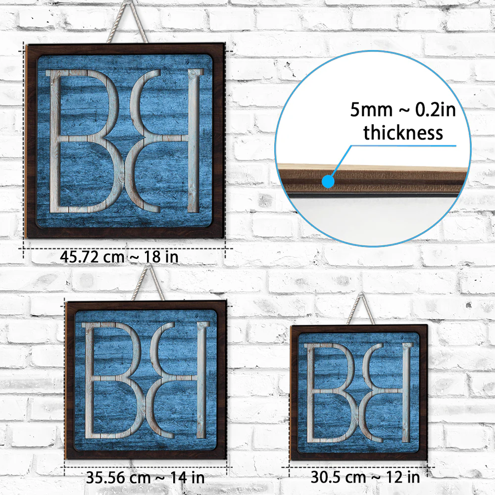 This Is Our Home - Personalized Custom Wood Sign - Image 6
