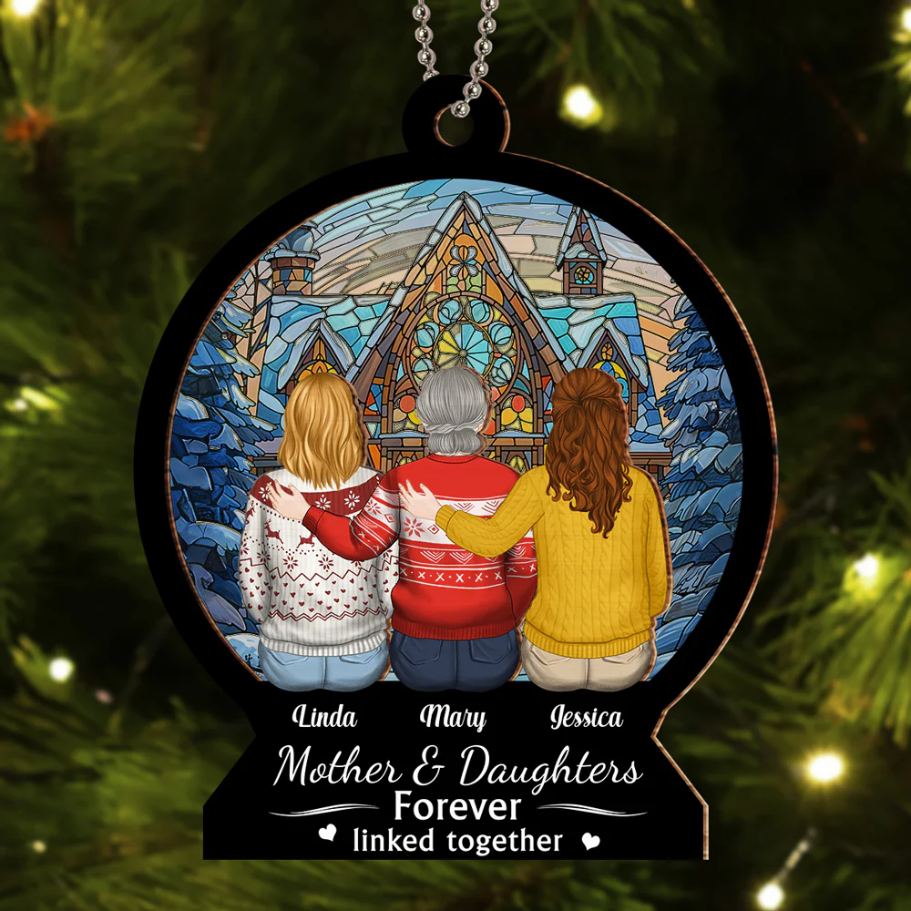 This Is Us - Personalized Custom Suncatcher Ornament - Image 2