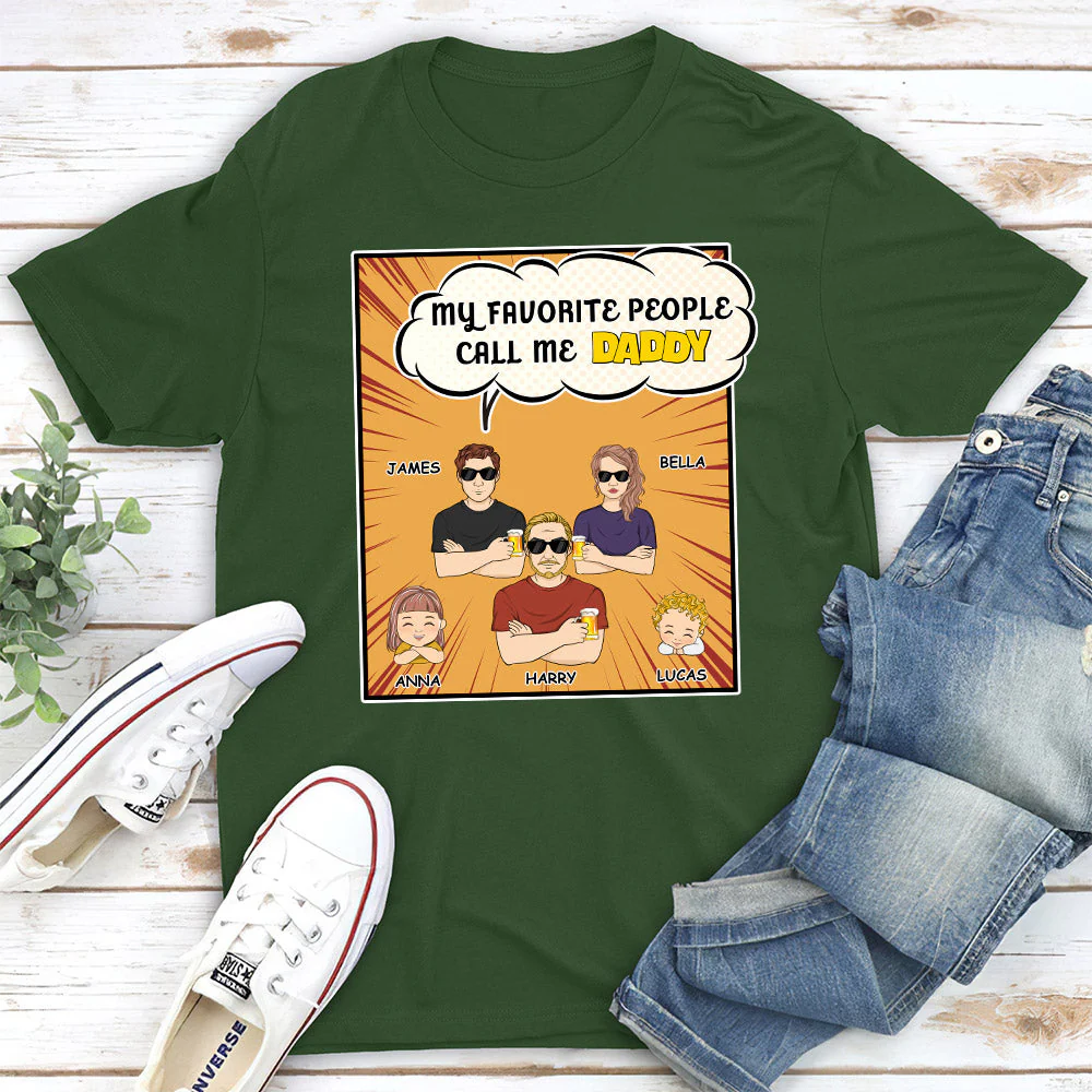 This Is What An Amazing Daddy Looks Like - Personalized Custom Shirt - Image 2
