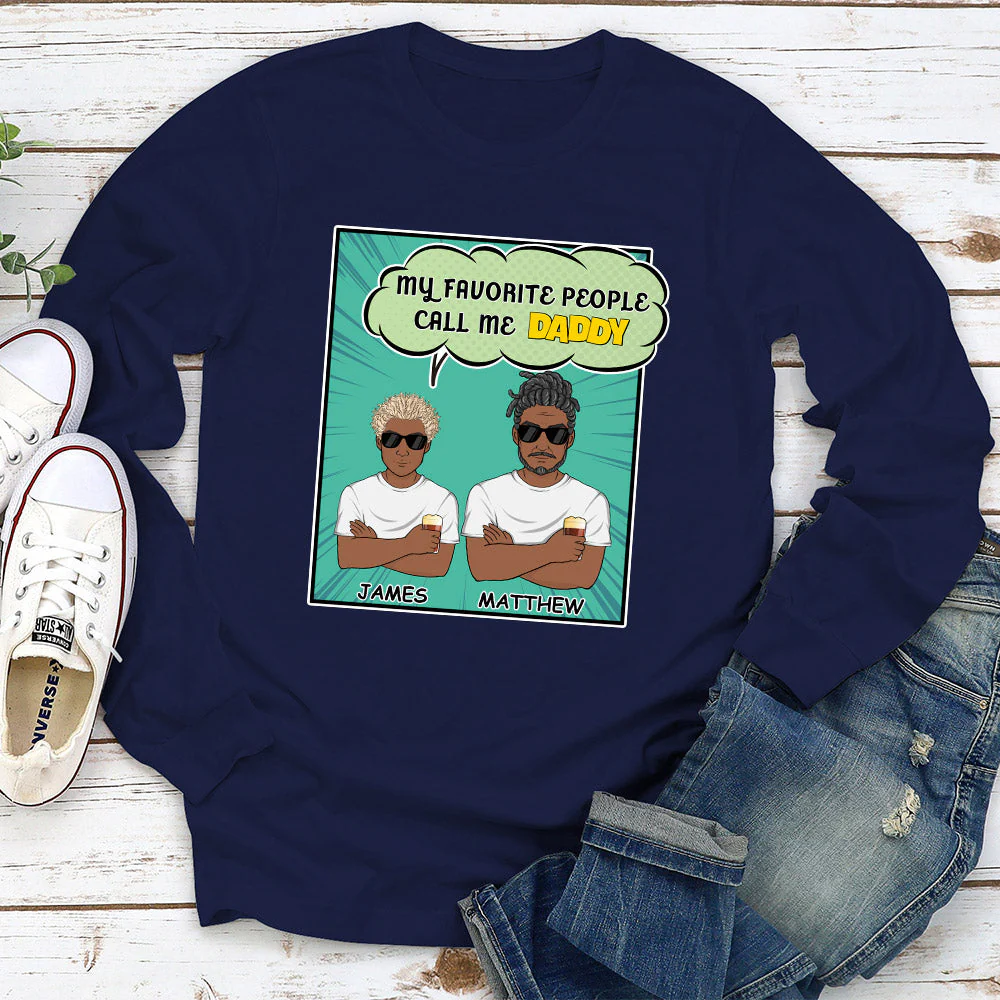 This Is What An Amazing Daddy Looks Like - Personalized Custom Shirt - Image 3