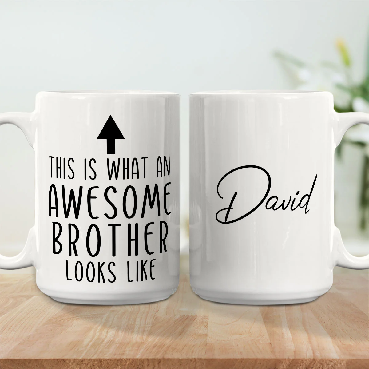 This Is What An Awesome Brother Looks Like - Personalized Custom Coffee Mug - Image 5