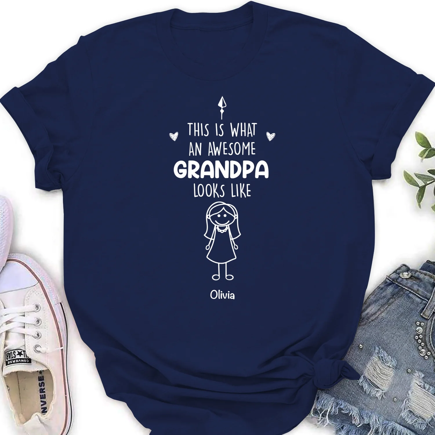 This Is What An Awesome Grandpa Looks Like - Personalized Custom Shirt - Image 17