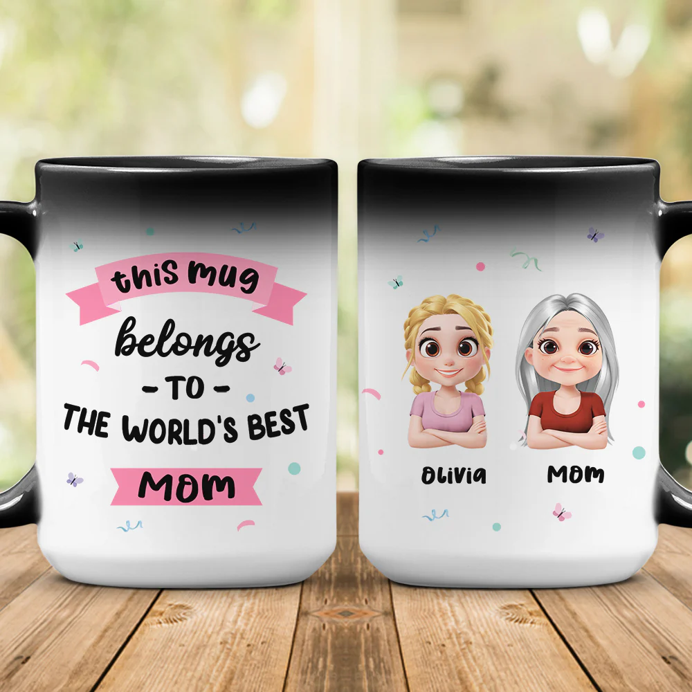 This Mug Fuels Awesome Moms - Personalized Custom Color Changing Mug - Image 5