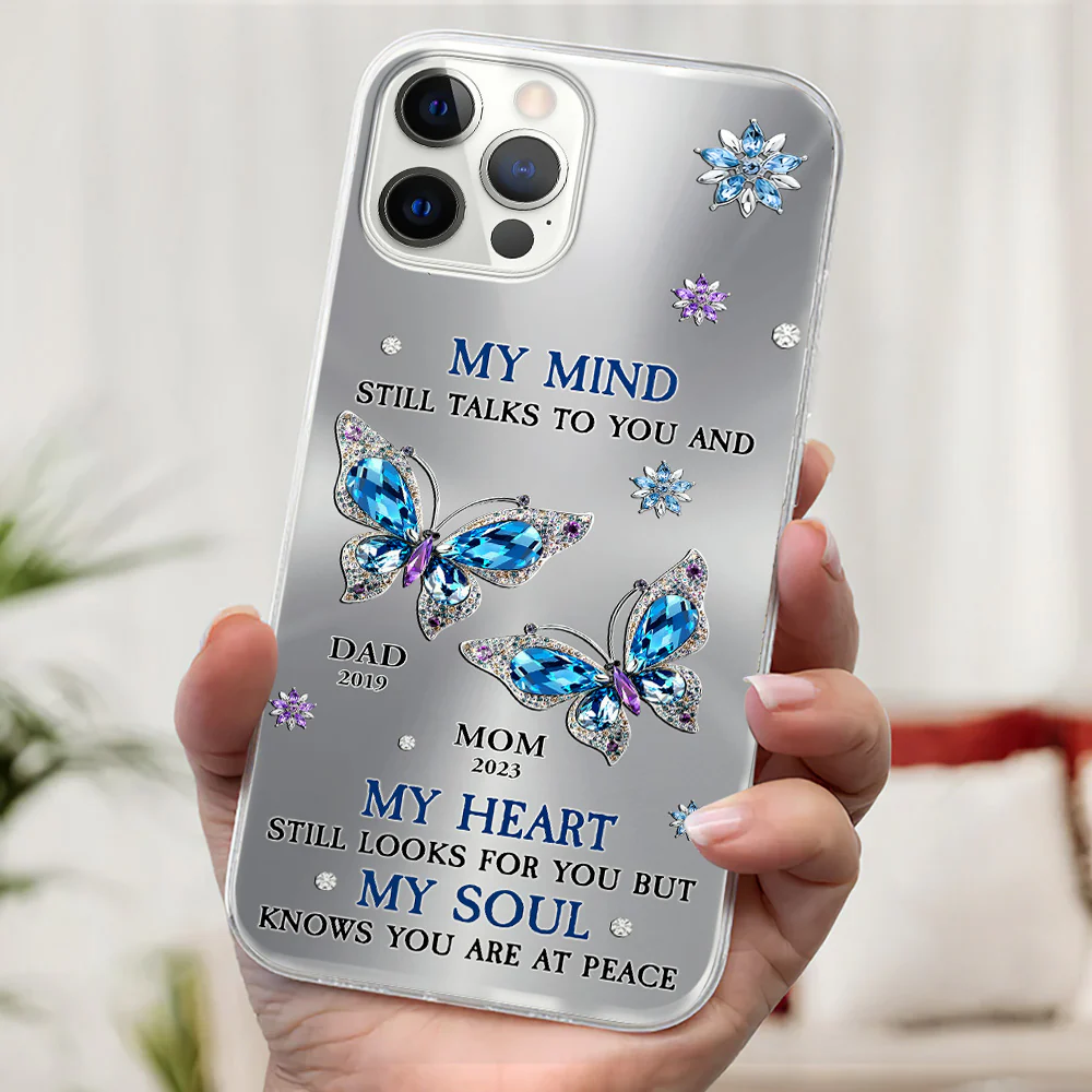 Those We Love Beside Us Every Day - Personalized Custom Phone Case - Image 2