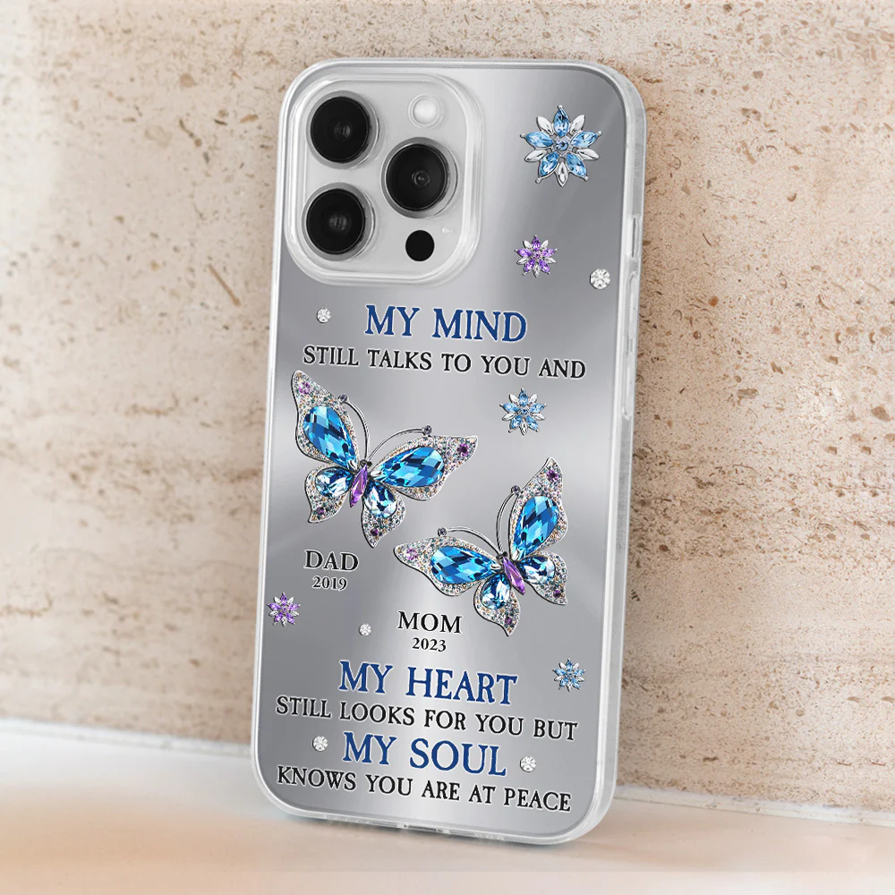 Those We Love Beside Us Every Day - Personalized Custom Phone Case - Image 3