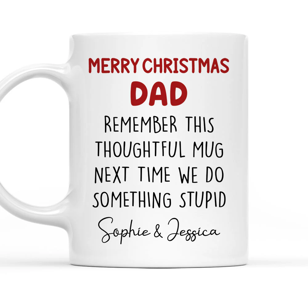 Thoughtful Gift For Parents - Personalized Custom Coffee Mug