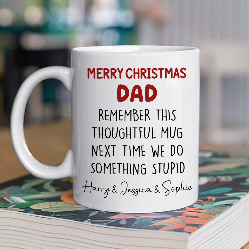 Thoughtful Gift For Parents - Personalized Custom Coffee Mug - Image 2