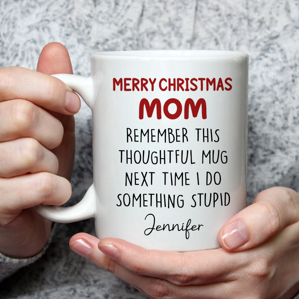 Thoughtful Gift For Parents - Personalized Custom Coffee Mug - Image 3