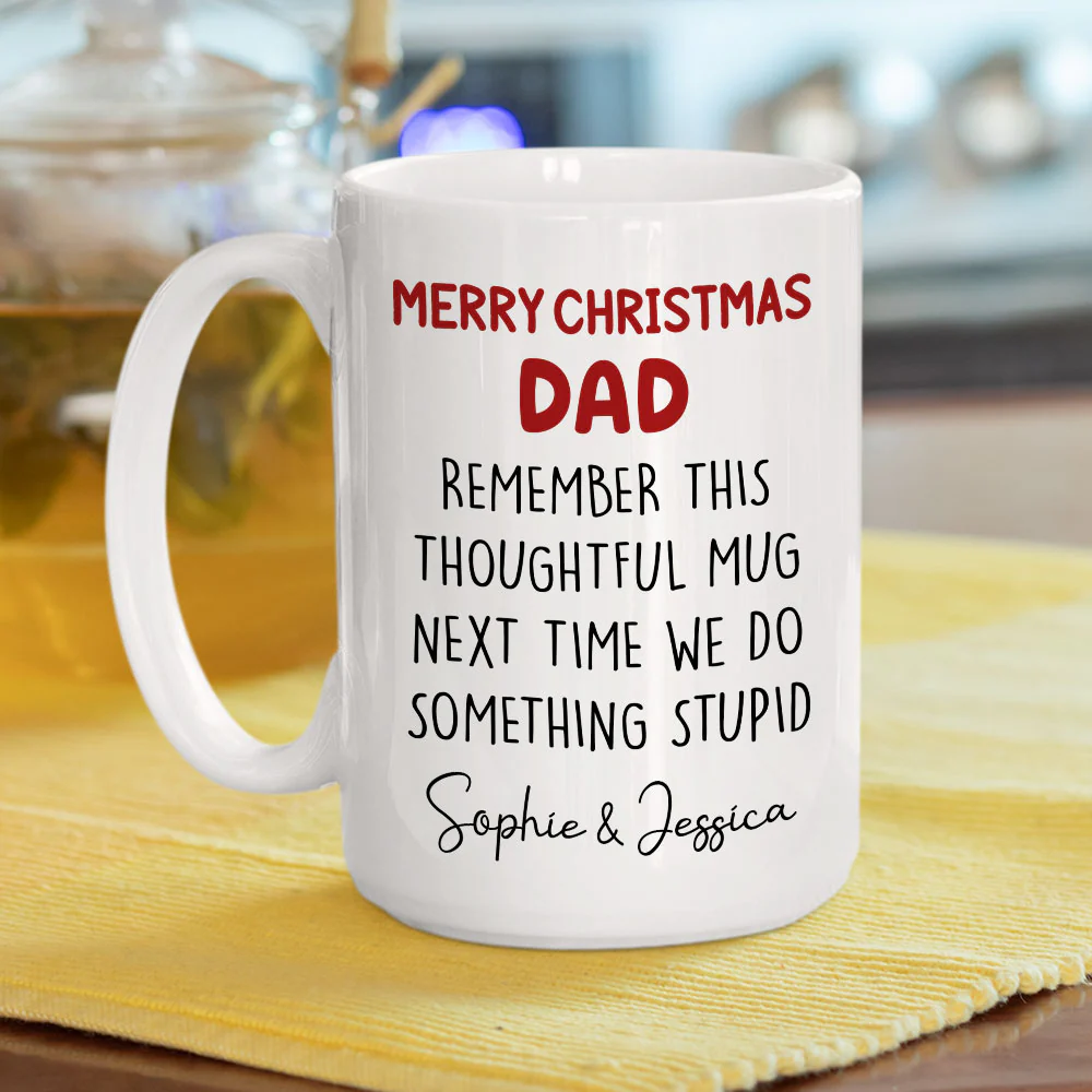 Thoughtful Gift For Parents - Personalized Custom Coffee Mug - Image 5