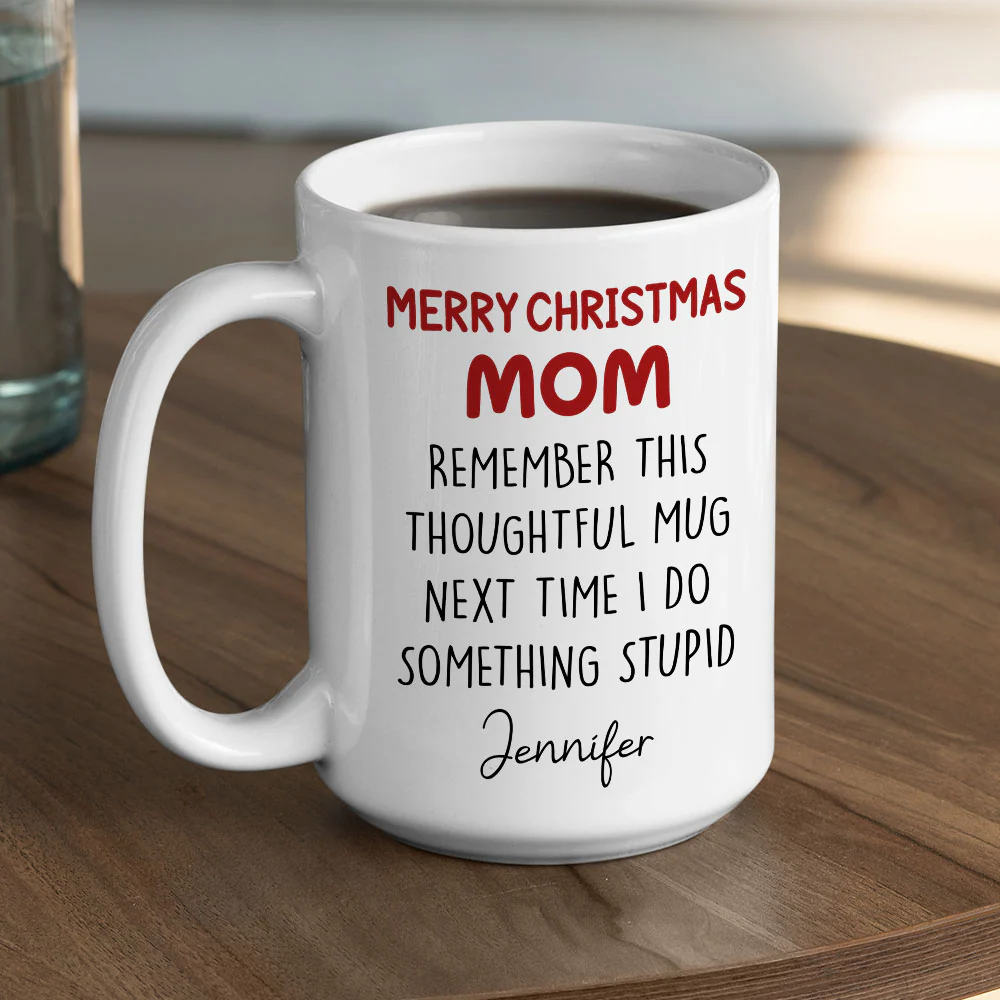 Thoughtful Gift For Parents - Personalized Custom Coffee Mug - Image 6