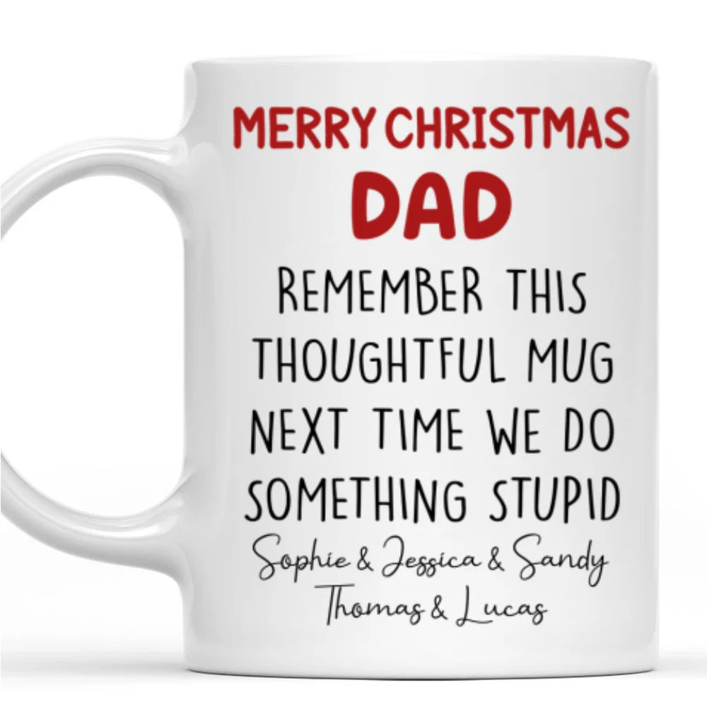 Thoughtful Gift For Parents - Personalized Custom Coffee Mug - Image 8