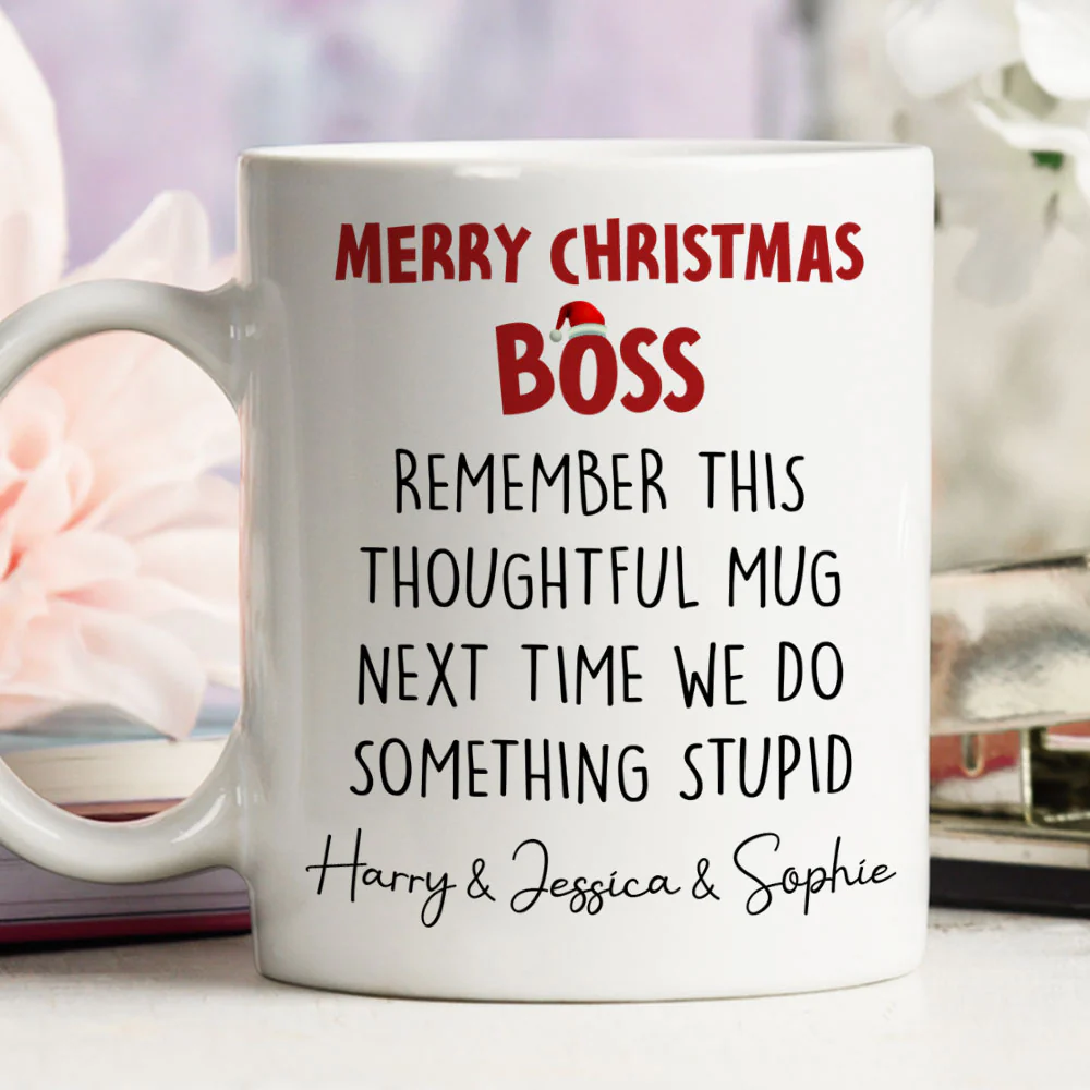 Thoughtful Gift For You - Personalized Custom Coffee Mug - Image 2