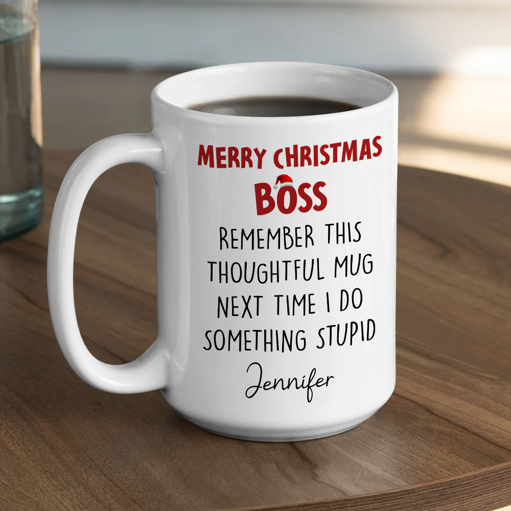 Thoughtful Gift For You - Personalized Custom Coffee Mug - Image 5