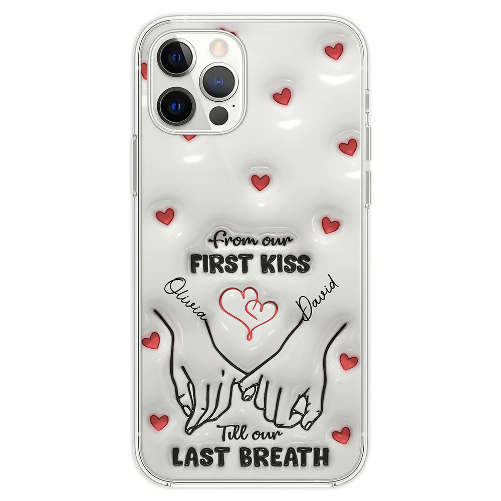 Till Our Last Breath - Personalized Custom 3D Inflated Effect Phone Case