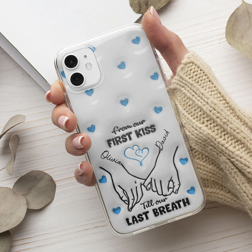 Till Our Last Breath - Personalized Custom 3D Inflated Effect Phone Case - Image 2