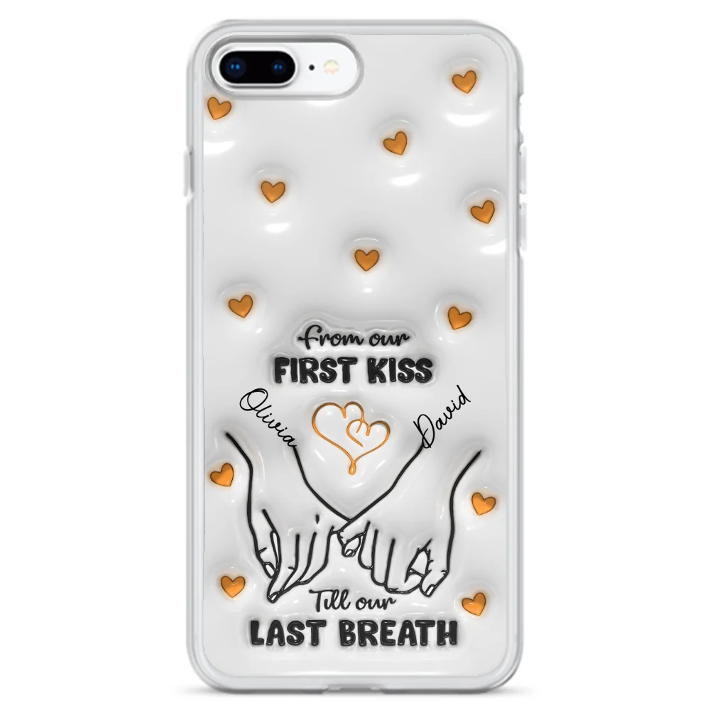Till Our Last Breath - Personalized Custom 3D Inflated Effect Phone Case - Image 6
