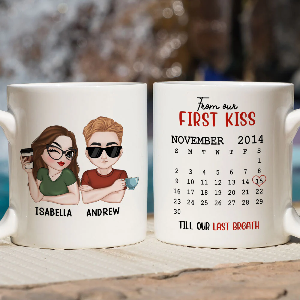 Till Our Last Breath - Personalized Custom Coffee Mug - Image 2