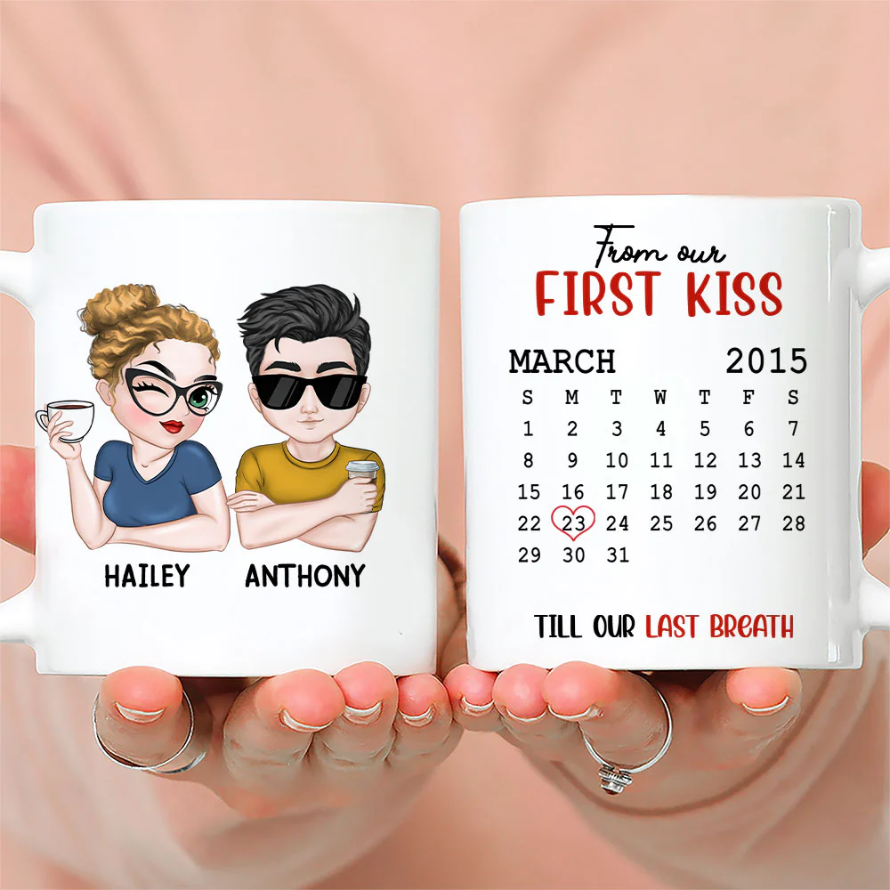 Till Our Last Breath - Personalized Custom Coffee Mug - Image 3