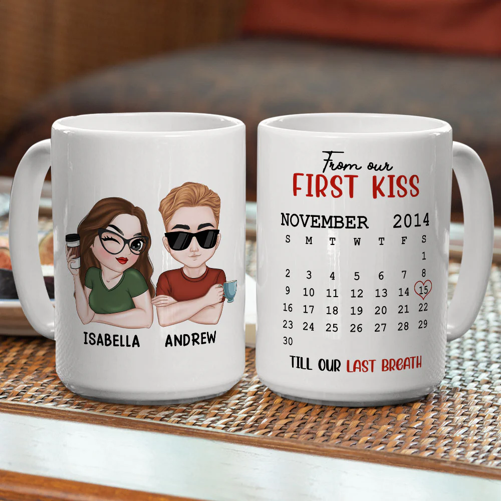 Till Our Last Breath - Personalized Custom Coffee Mug - Image 4