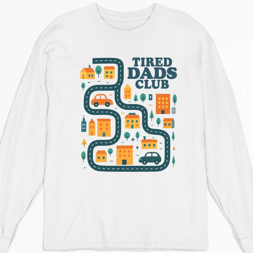 Tired Dads Husbands Club - Personalized Custom Shirt - Image 18