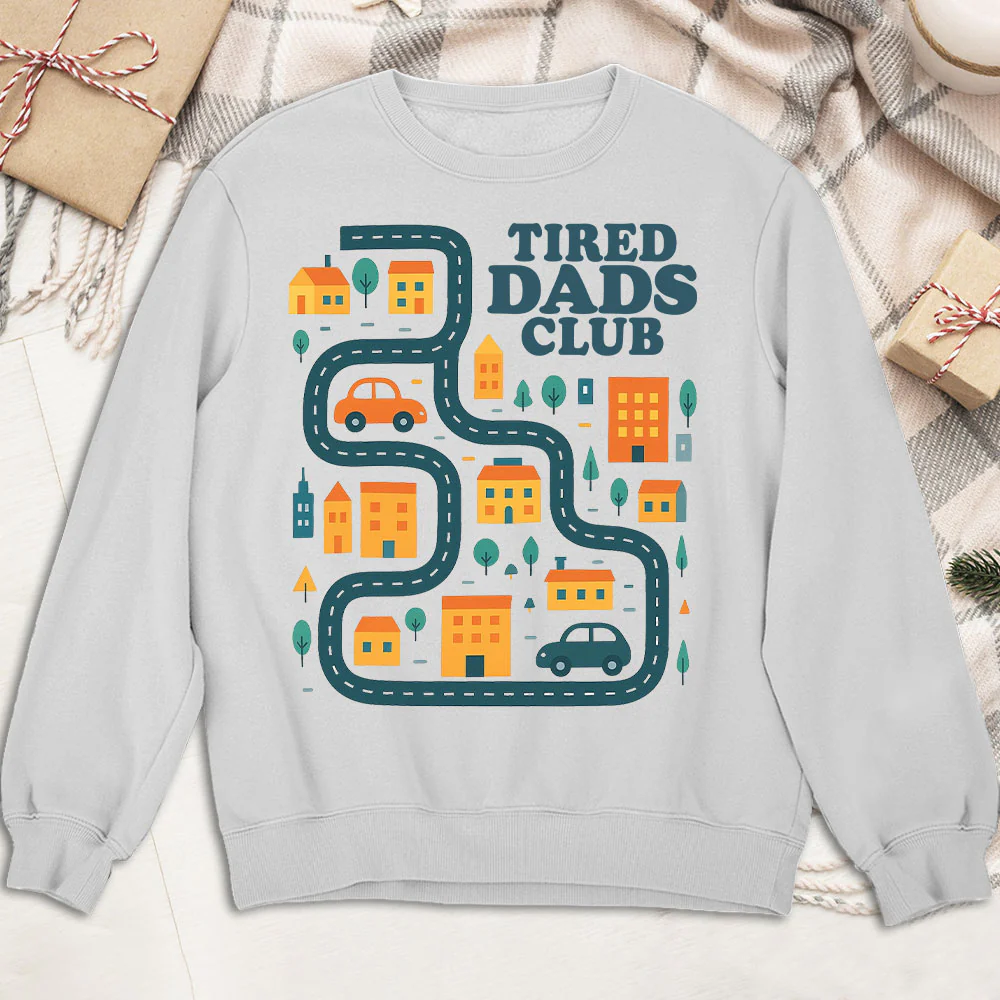 Tired Dads Husbands Club - Personalized Custom Shirt - Image 9