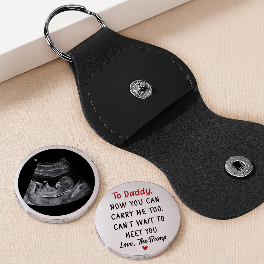 To Daddy - Personalized Custom Pocket Hug - Image 2