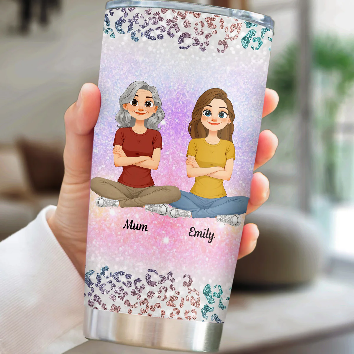 To My Badass Daughter Version 2 - Personalized Custom Tumbler - Image 3