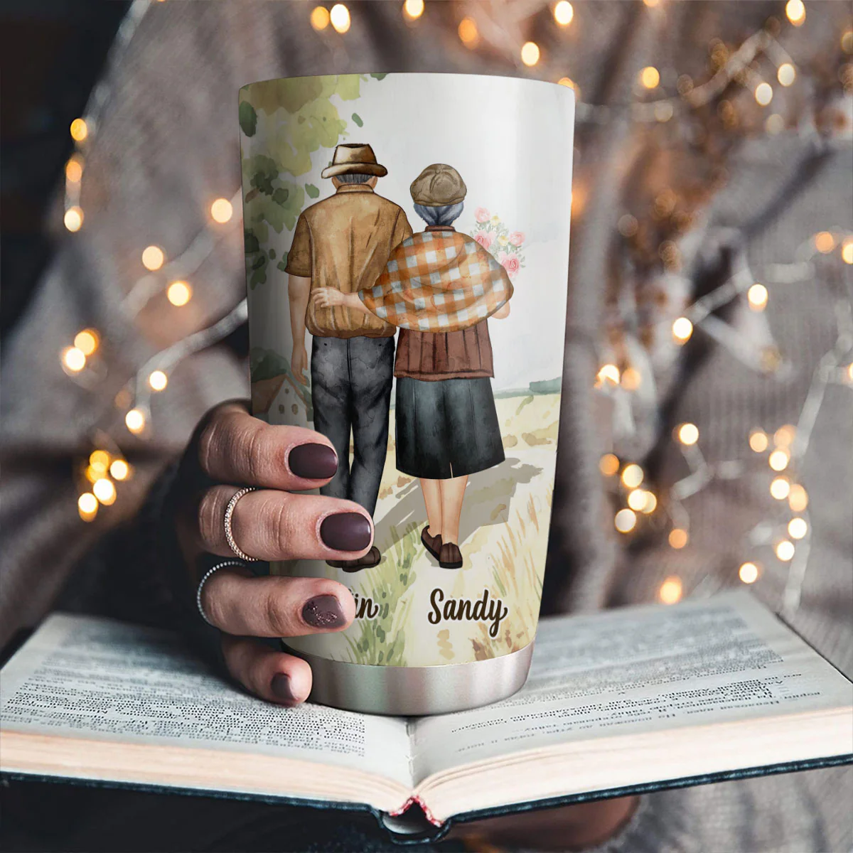 To My Destiny - Personalized Custom Tumbler - Image 2