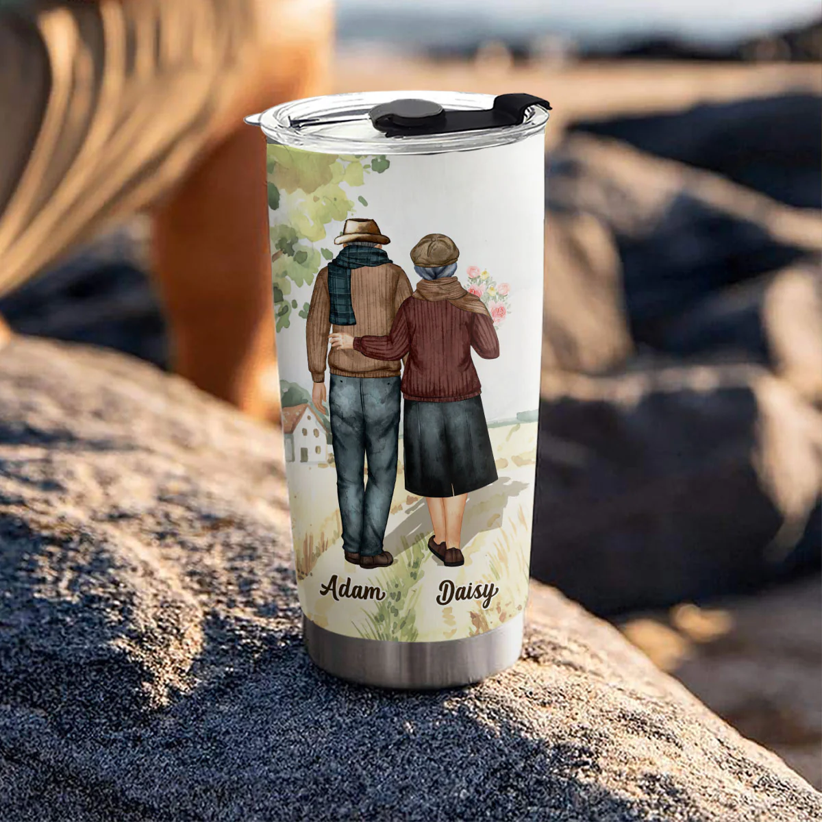 To My Destiny - Personalized Custom Tumbler - Image 4