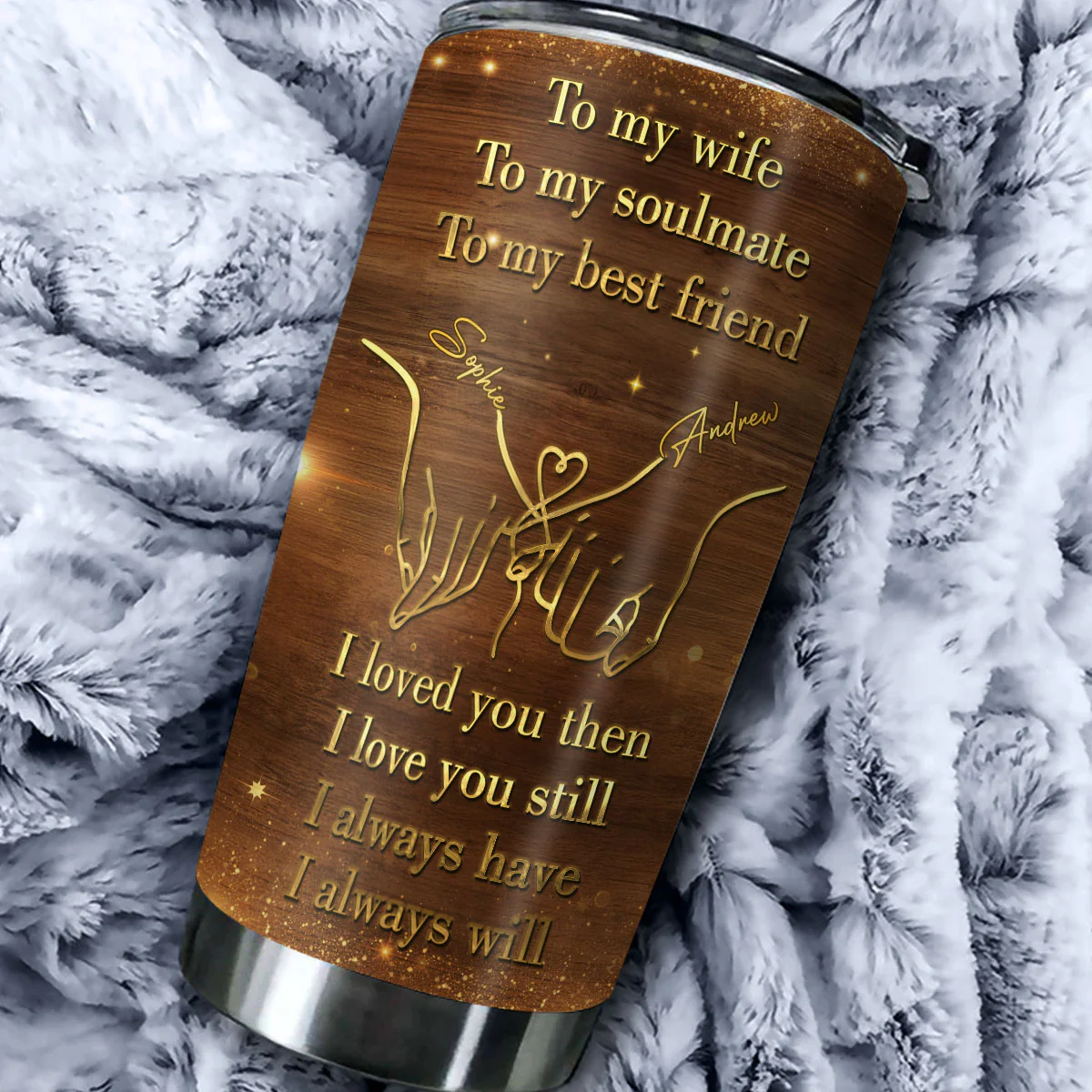 To My Everlasting Love - Personalized Custom Tumbler - Image 2