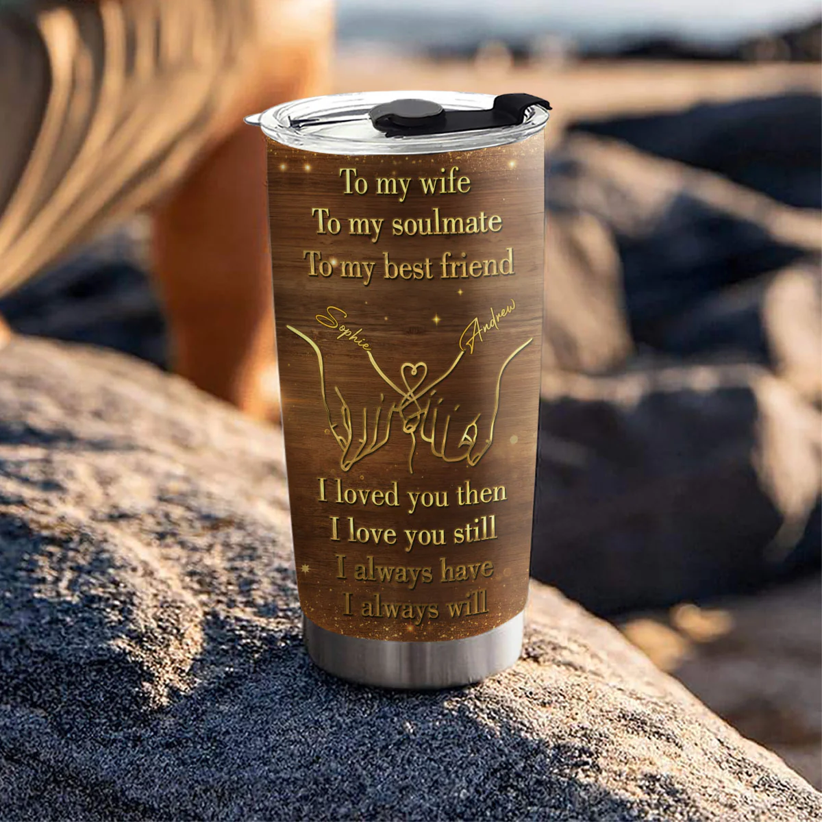 To My Everlasting Love - Personalized Custom Tumbler - Image 4