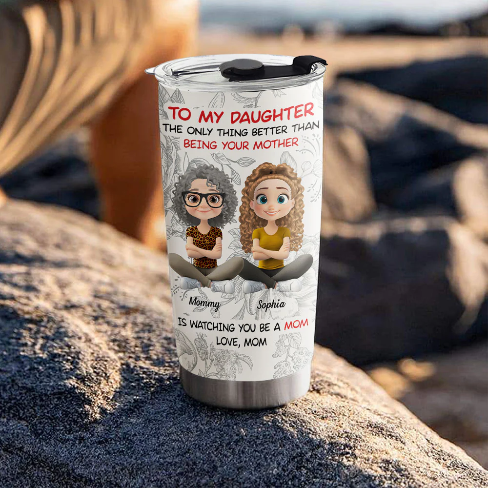 To My Little One - Personalized Custom Tumbler - Image 5