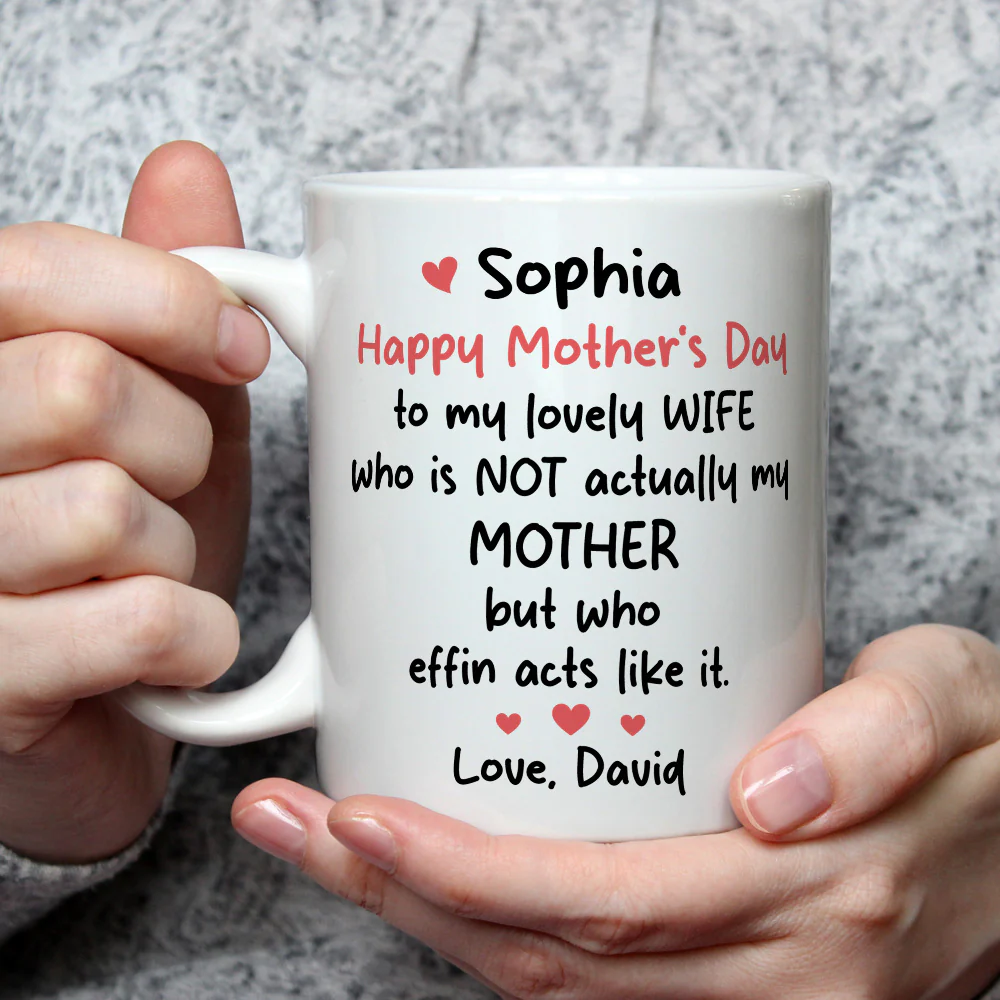 To My Lovely Wife - Personalized Custom Coffee Mug - Image 3