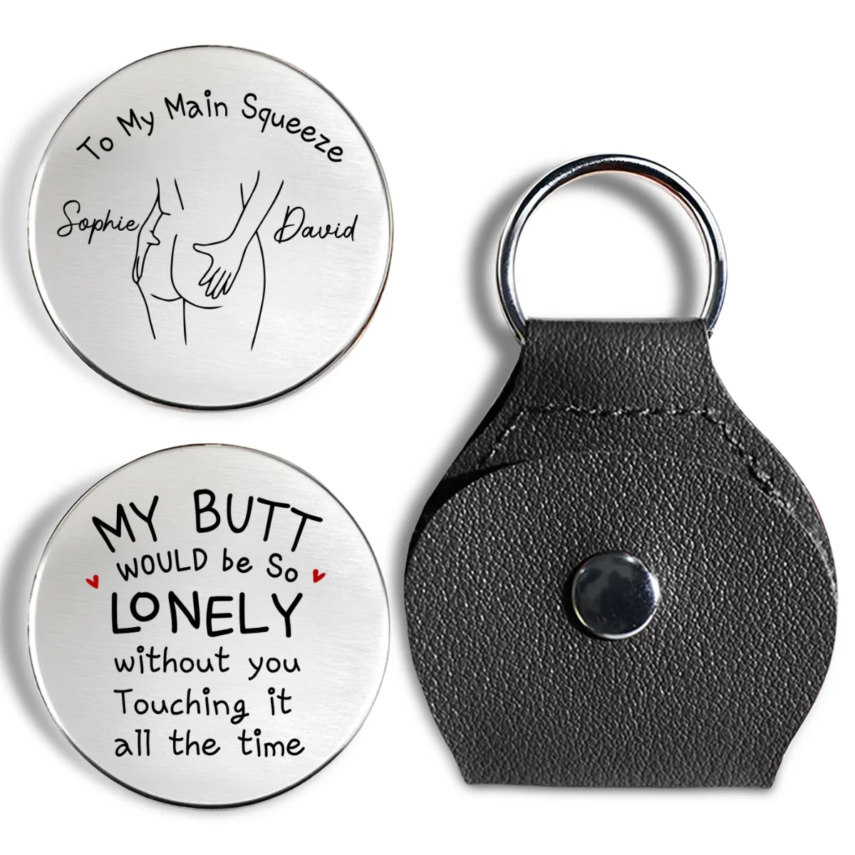 To My Main Squeeze - Personalized Custom Pocket Hug - Image 7