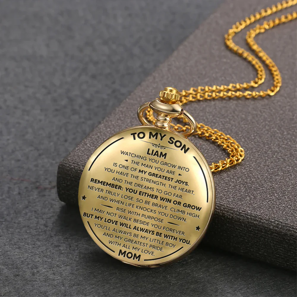 To My Pride - Personalized Custom Pocket Watch - Image 4