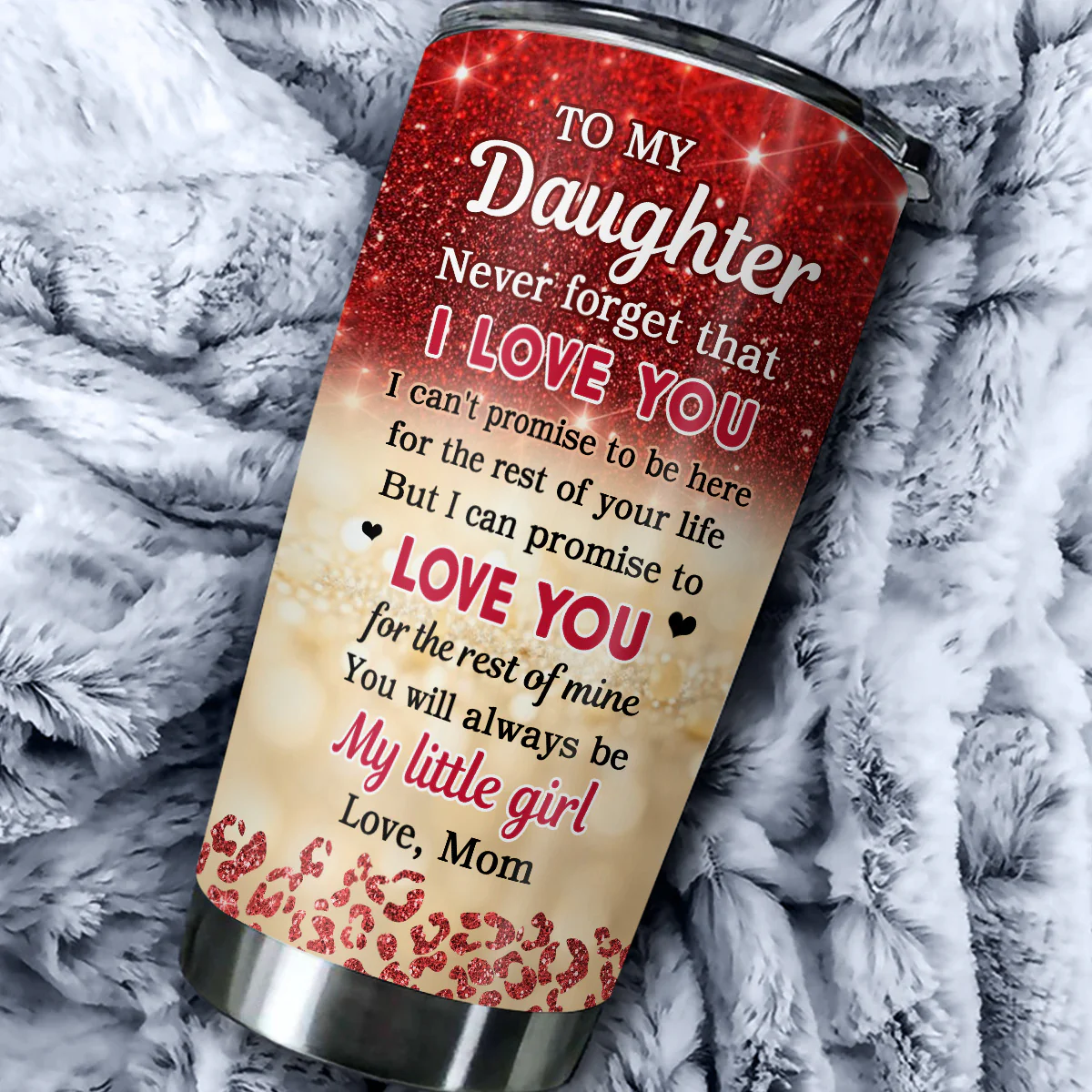 To My Warrior Daughter - Personalized Custom Tumbler - Image 5
