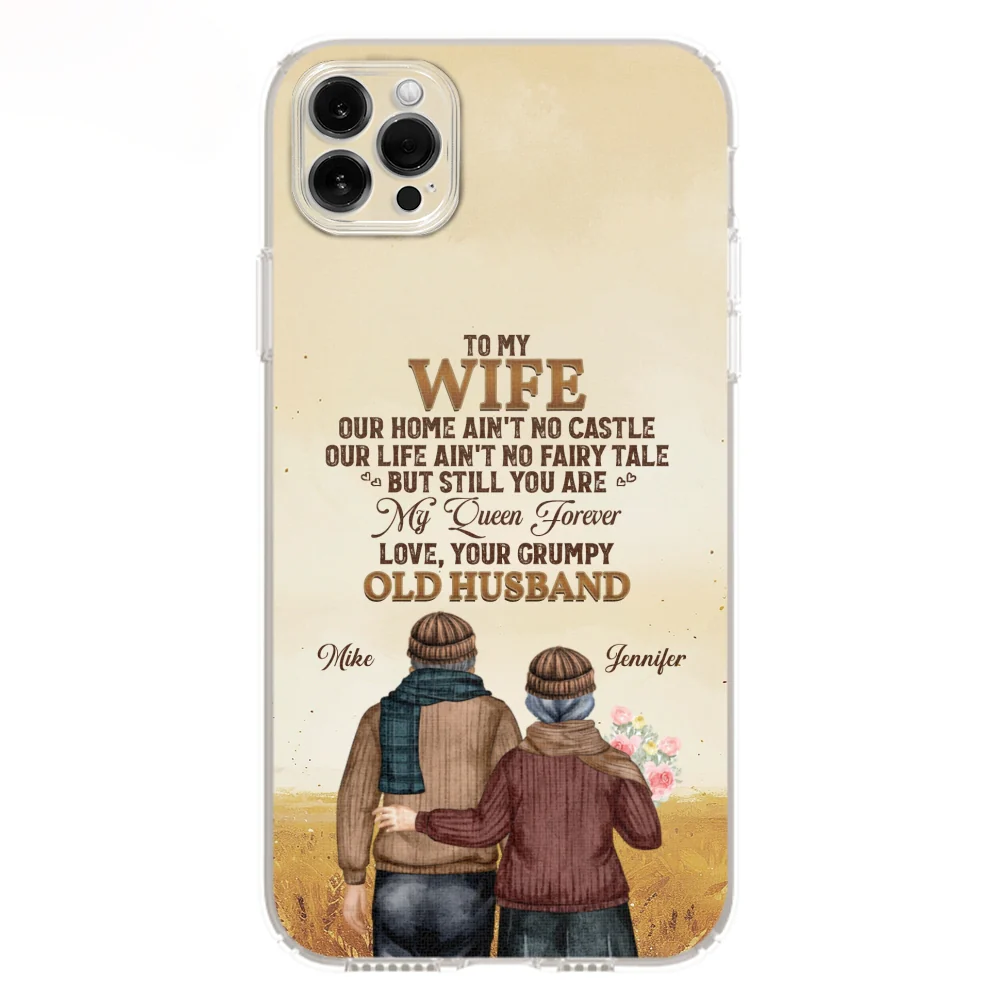 To My Wife You Are My Queen Forever - Personalized Custom Phone Case - Image 11
