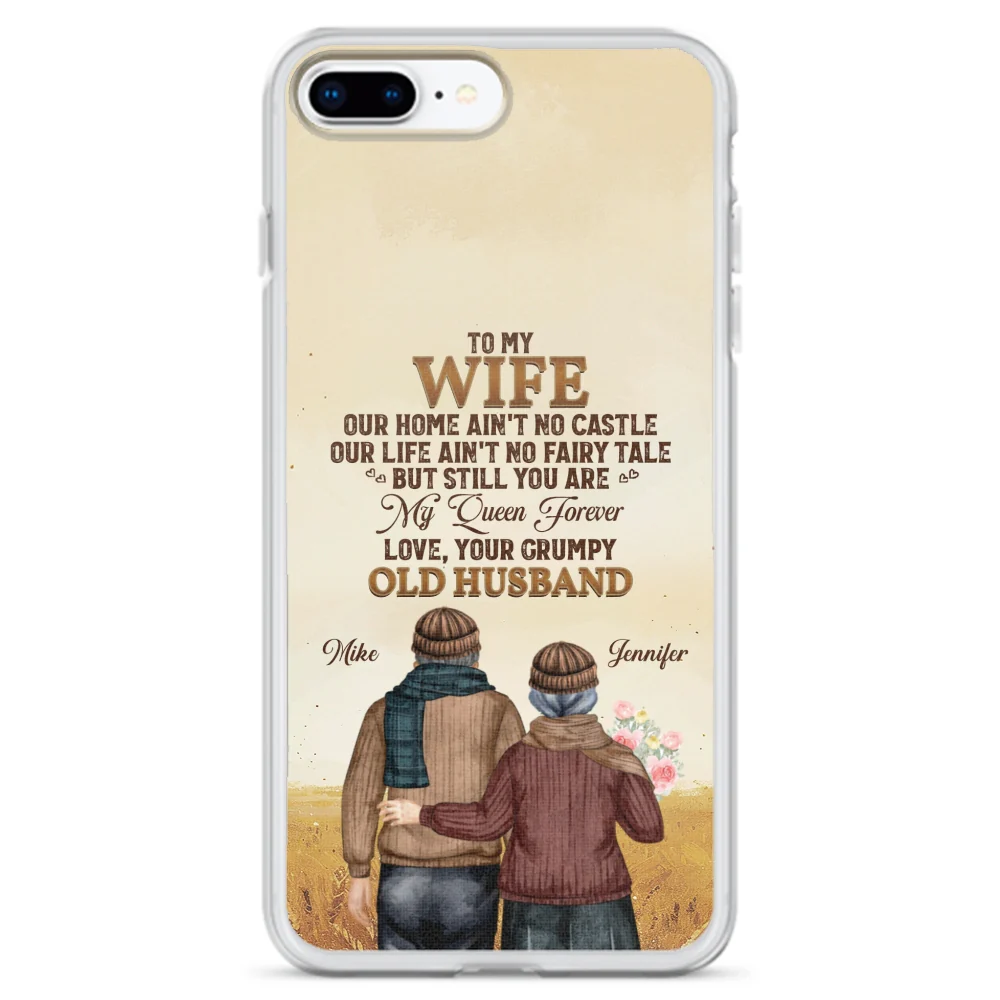 To My Wife You Are My Queen Forever - Personalized Custom Phone Case - Image 6