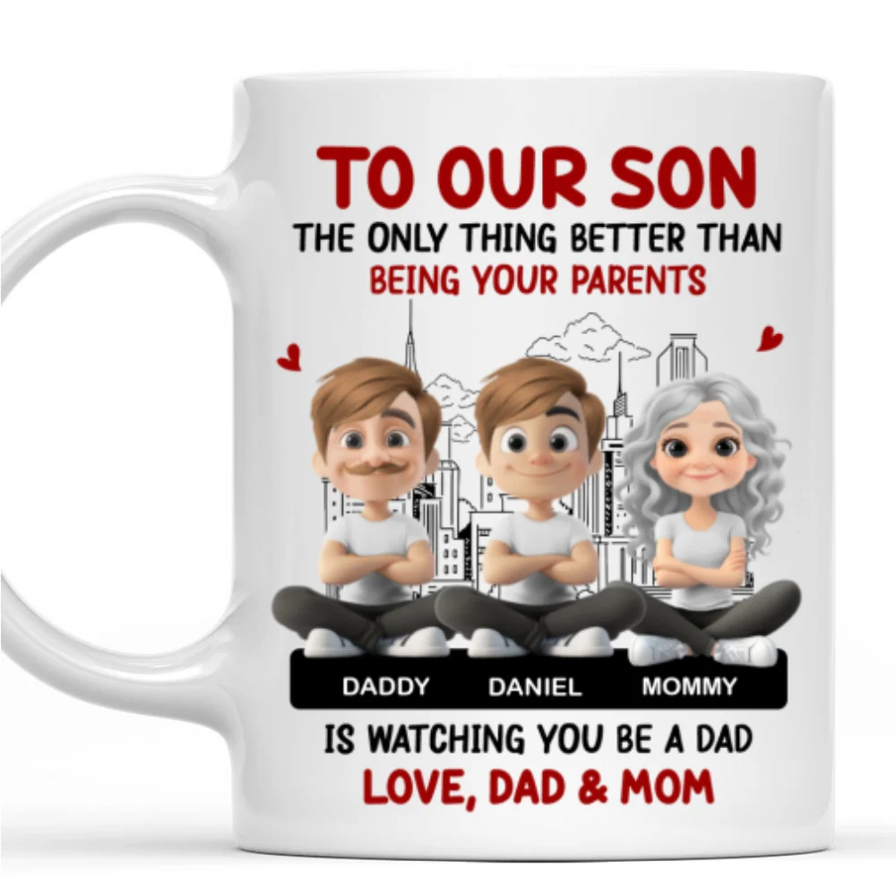 To Our Child - Personalized Custom Coffee Mug - Image 7