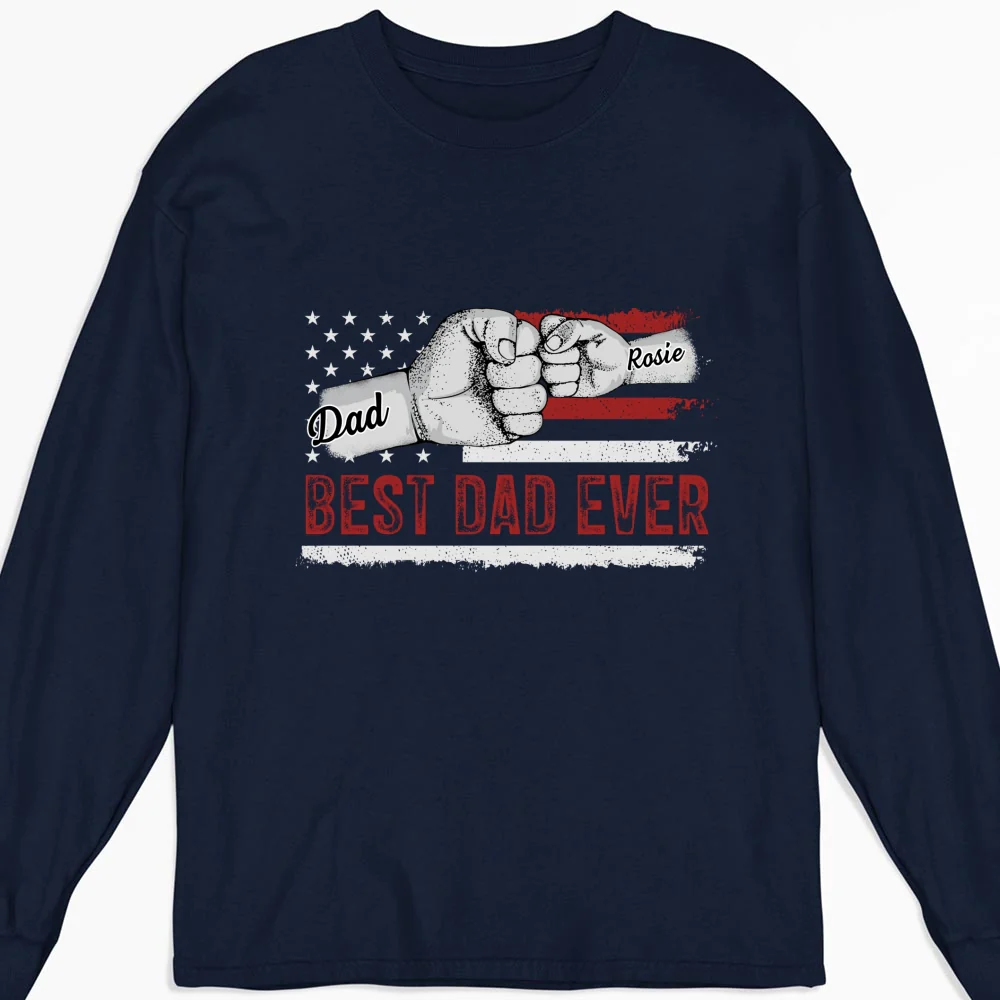 To The Best Dad - Personalized Custom Shirt - Image 15