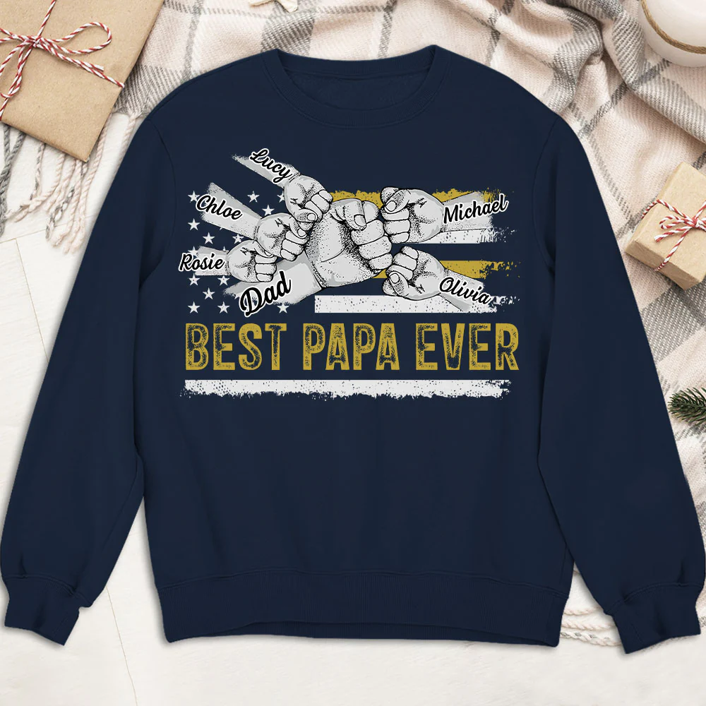 To The Best Dad - Personalized Custom Shirt - Image 6