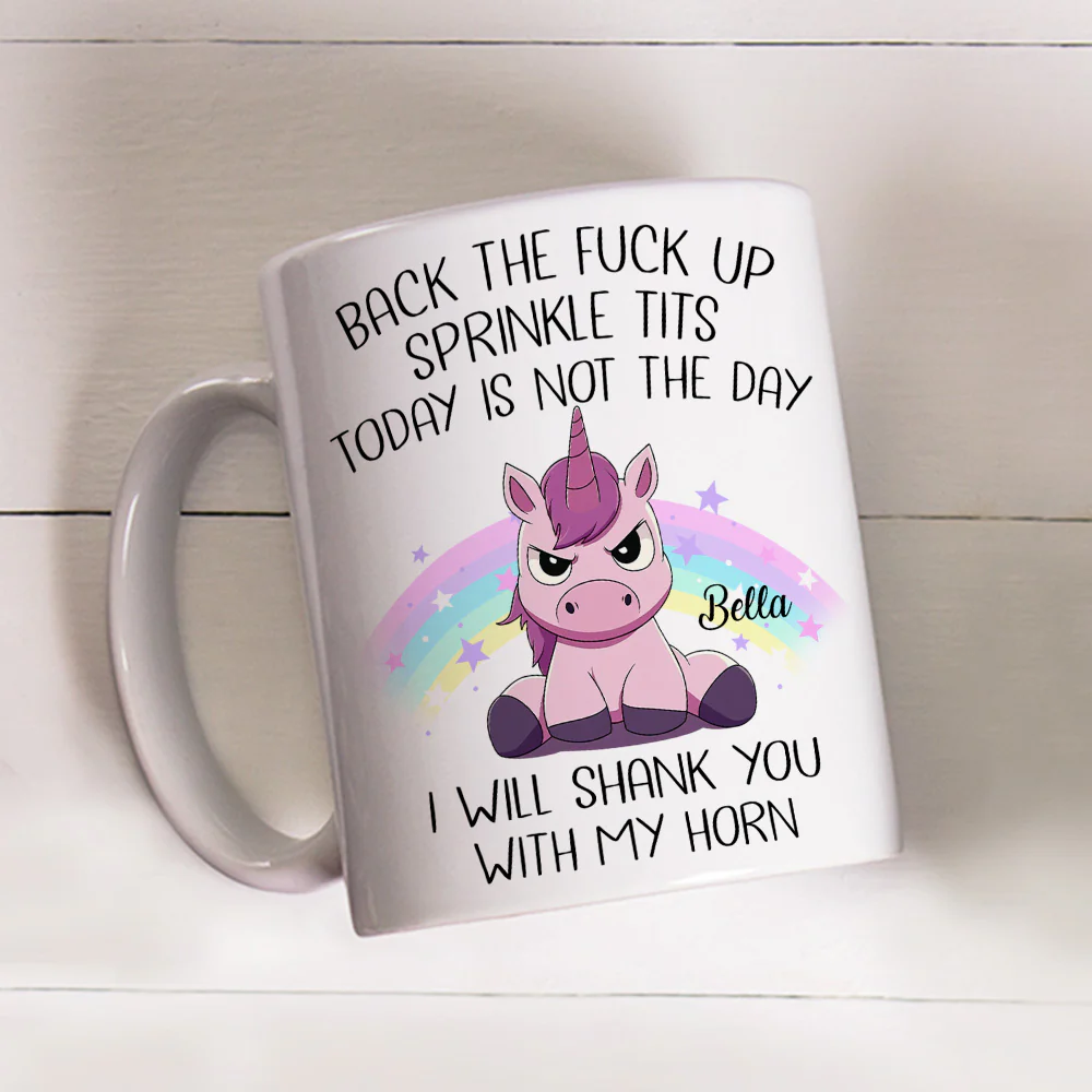 Today Is Not The Day - Personalized Custom Coffee Mug - Image 3