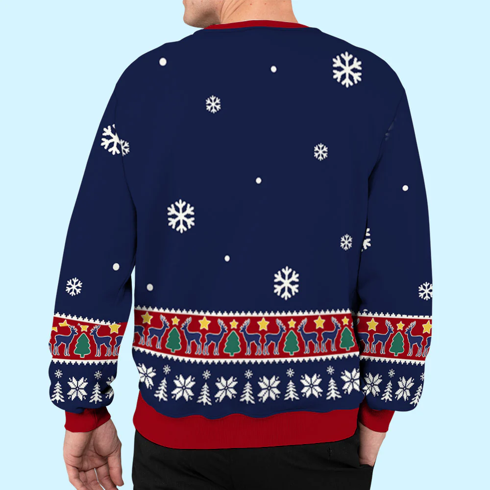 Together By Chance - Personalized Custom All-Over-Print Sweatshirt - Image 5