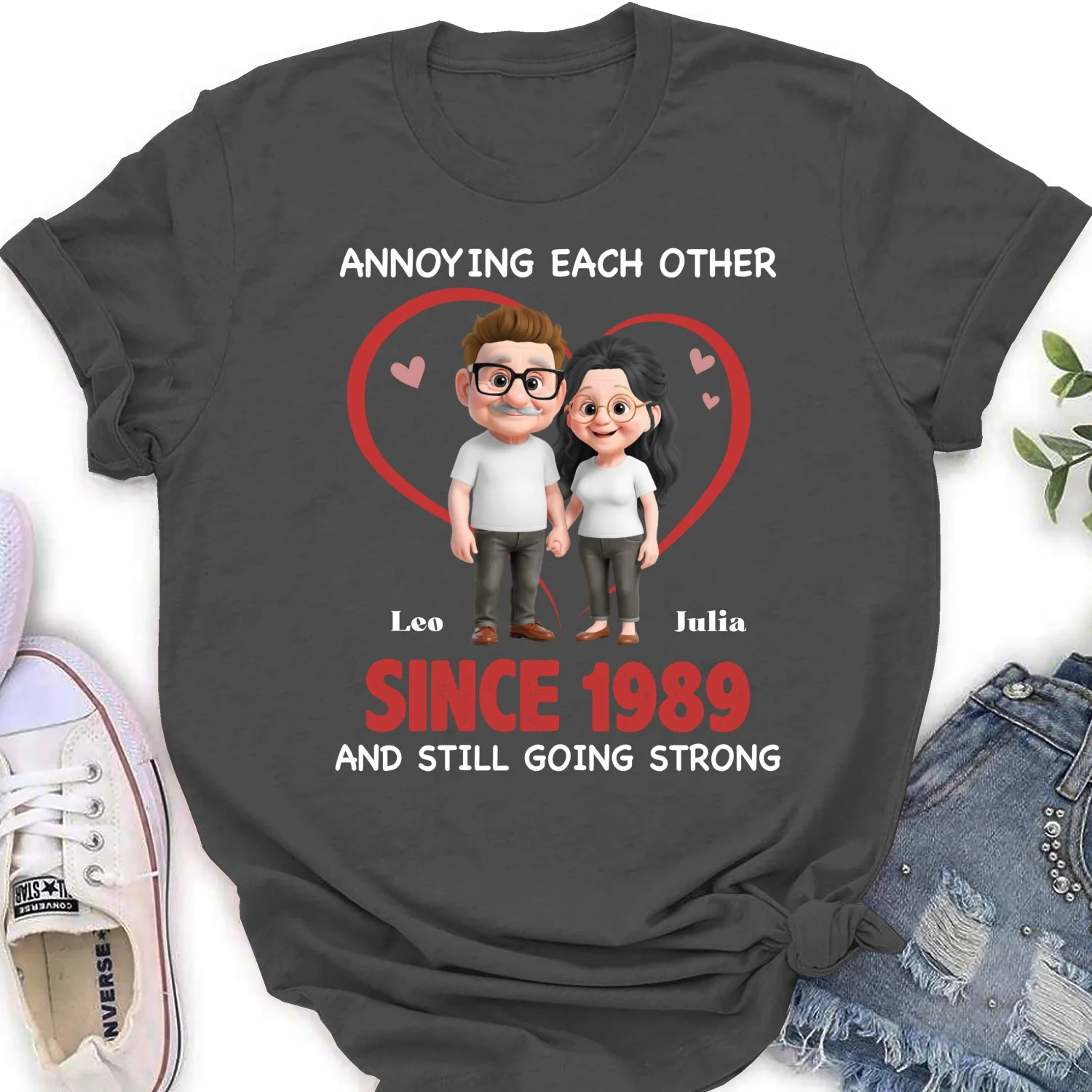 Together Forever Cartoon - Personalized Custom Shirt - Image 17