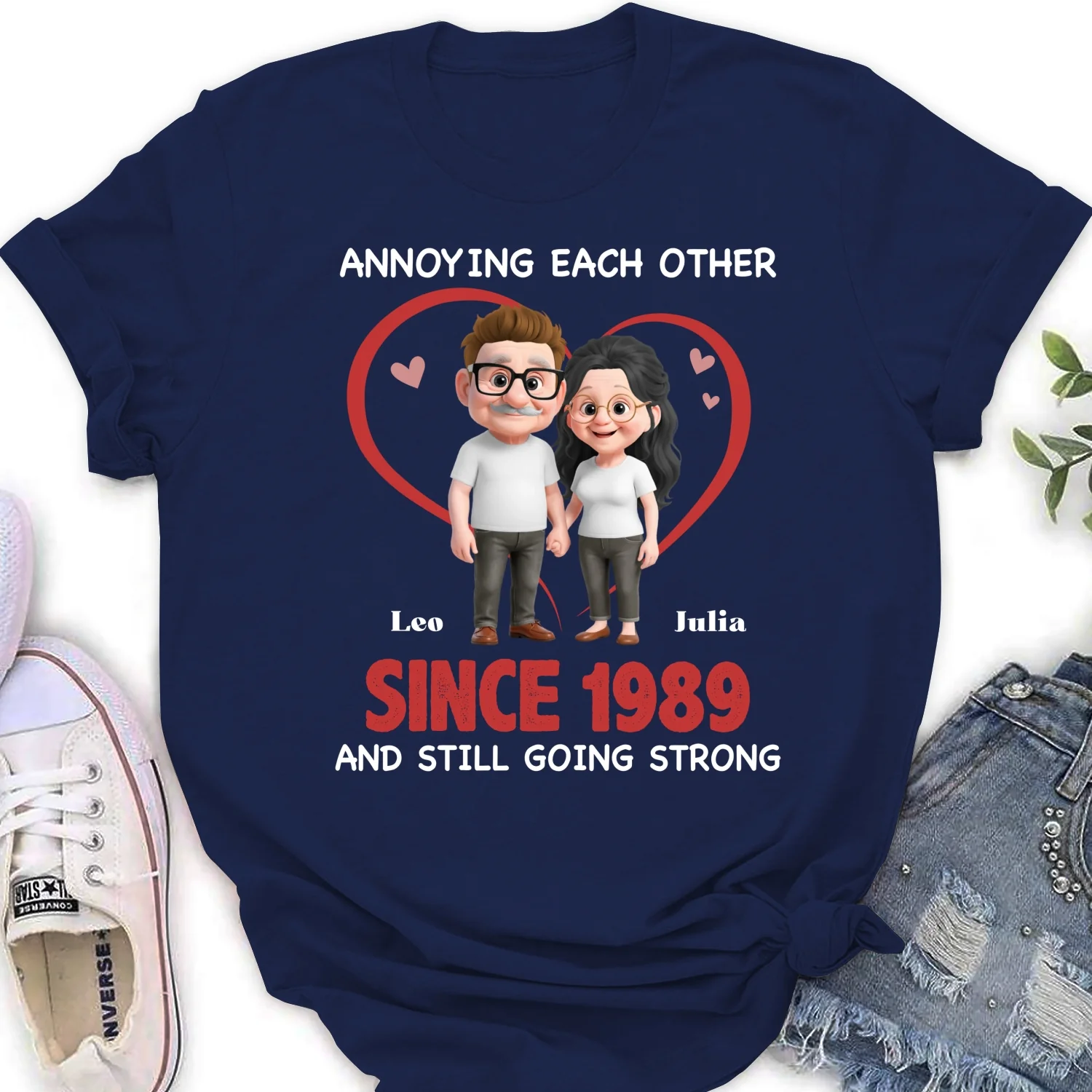 Together Forever Cartoon - Personalized Custom Shirt - Image 18