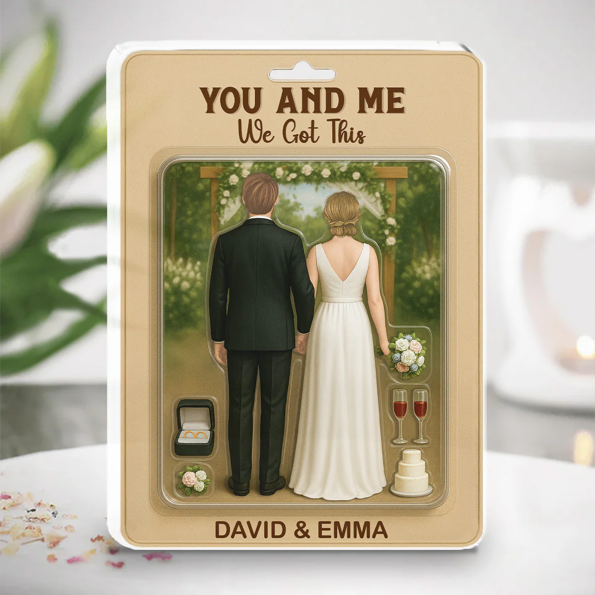 Together Forever Figure - Personalized Custom Acrylic Plaque