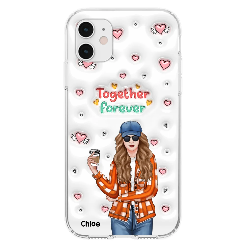 Together Forever - Personalized Custom 3D Inflated Effect Phone Case - Image 8