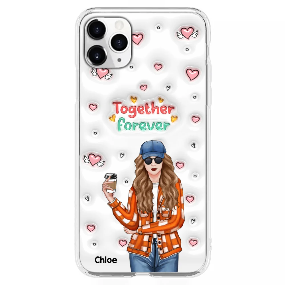 Together Forever - Personalized Custom 3D Inflated Effect Phone Case - Image 9