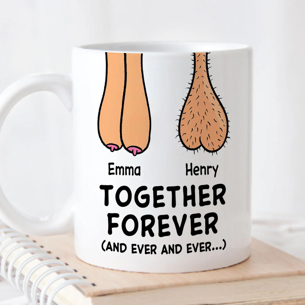 Together Forever - Personalized Custom Coffee Mug - Image 2
